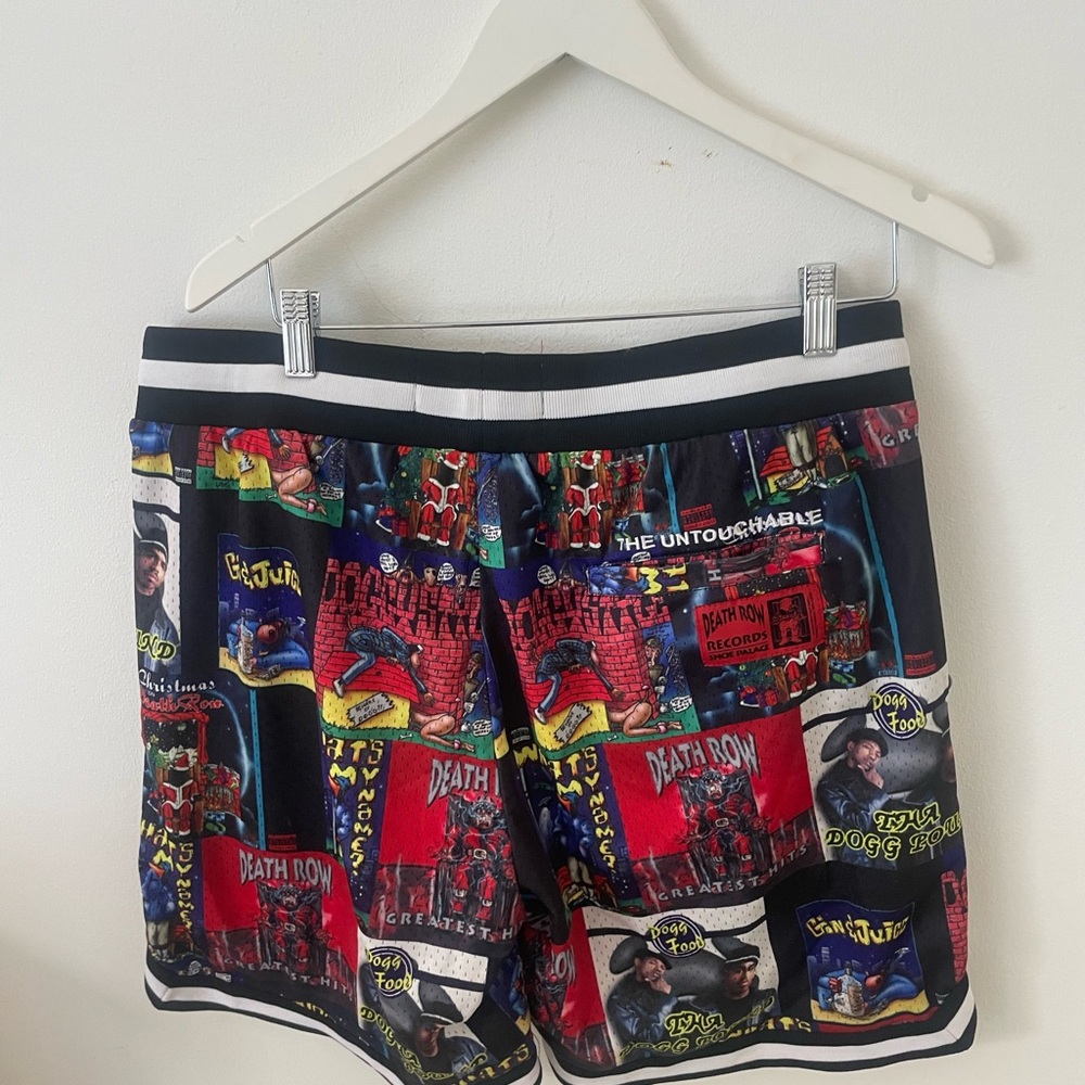 Colorful Graphic Print Shorts